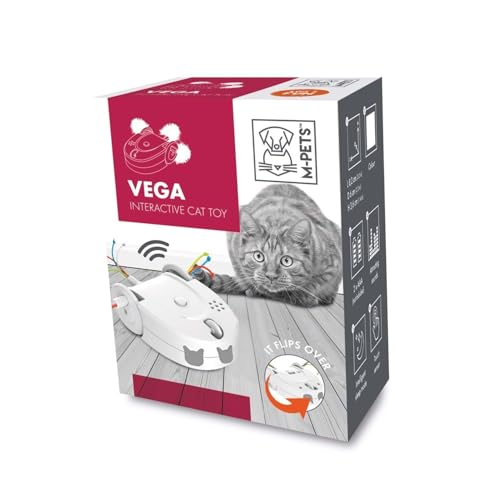 Image of M-PETS INTERACTIC CAT TOY WHITE
