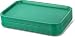 New Star 24425 Fast Food Tray, 10 by 14-Inch, Green, Set of 12