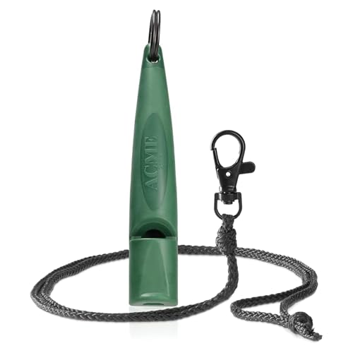 ACME 210.5 Alpha Dog Whistle - Forest Green - With Lanyard
