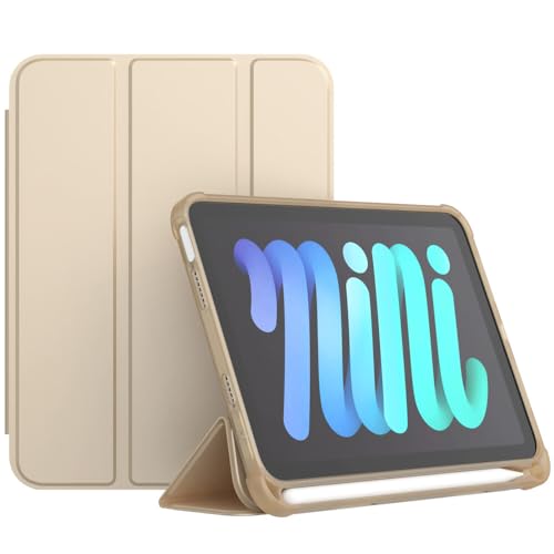 Étui iPad Air 4/5 10,9 antichoc avec support et fente stylet couleur or