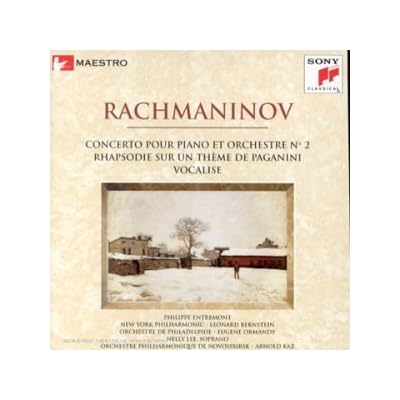 Concerto Pour Piano Et Orchestre N 2;Rhapsodie Sur Un Th&egrave;me De Paganini;Vocalise