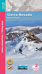 Sierra Nevada mapa 1:25.000: 