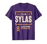Team Sylas Lifetime Member Funny Name Sylas T-Shirt