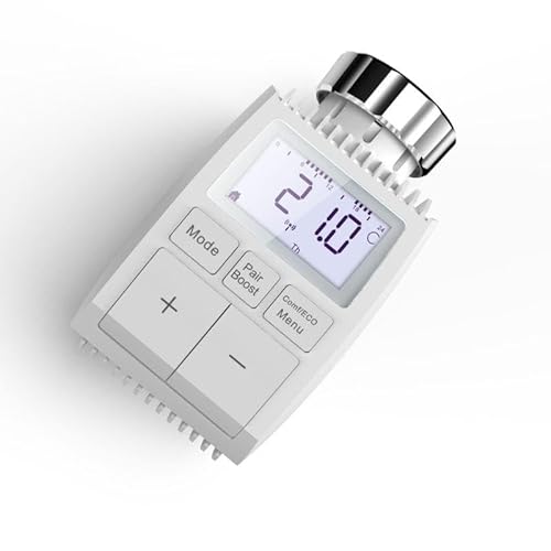 Tête Thermostatique Connectée Universelle avec Ecran LCD - Unité