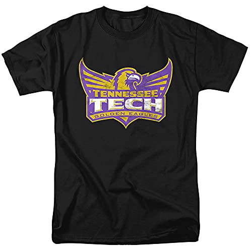 Tennessee Technological University Official Primary Logo Unisex Adult T-Shirt, Tennessee Technological University, X-Large