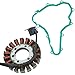 Caltric Stator and Gasket Compatible With Suzuki Ltr450 Ltr 450 Quadracer 450 2009