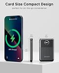 Portable Charger,Ultra Slim 10000mAh 22.5W Power Bank,USB C in/Output Fast Charging Mini Battery Pack Compatible with iPhone 17 16 15 14 Samsung S23 S22 S21 Google iPad etc (Black)