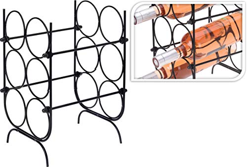 DKB Weinregal Metall Flaschenregal Weinständer Flaschenhalter Flaschenständer Cover
