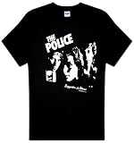 T Shirt The Police - Regatta de blanc/homme L/noir/t shirt