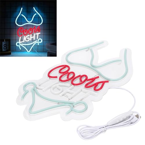 Letrero LED de neón flexible de silicona con base acrílica USB duradera 4