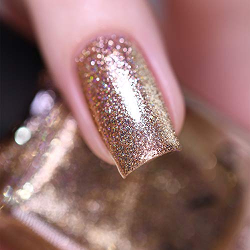 Image of ILNP Mirage - Brilliant Gold Holographic Ultra Metallic Nail Polish