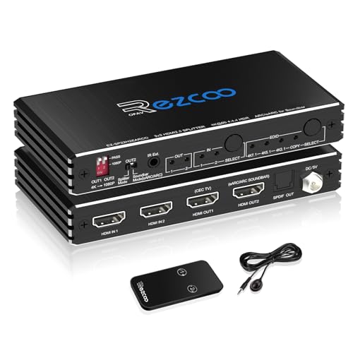 Répartiteur HDMI 2.0 4K 60 Hz élimine les écrans noirs entre TV et vidéo