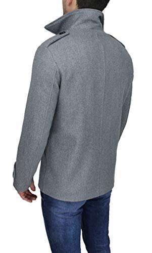 Evoga Cappotto Uomo Invernale Slim Fit Giacca