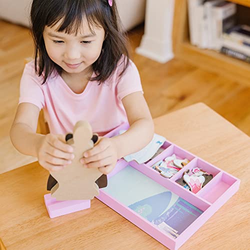Melissa & Doug Disney Cinderella Magnetic Dress-Up Wooden Pretend Play Set (30+ Pcs) - Toys, Princess Dress Up Doll For Preschoolers And Kids Ages 3+ #TOP2