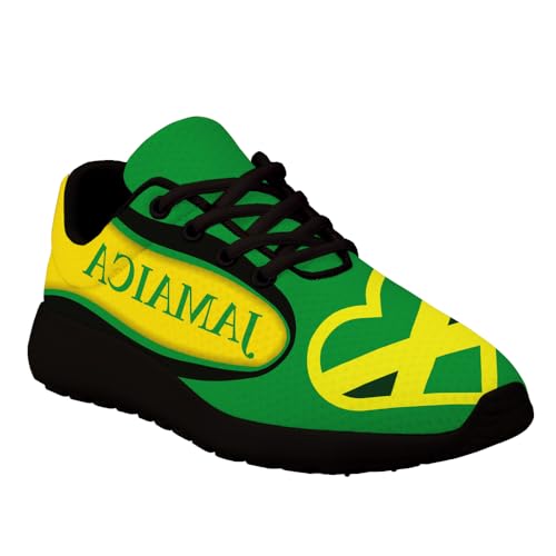 Jamaica Flag Shoes for Women Men Trail Running Casual Fashion Sneakers Slip-on Tennis Shoes3
