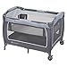 Baby Trend Lil’ Snooze™ Deluxe III Nursery Center® Playard for Twins, Cozy Grey