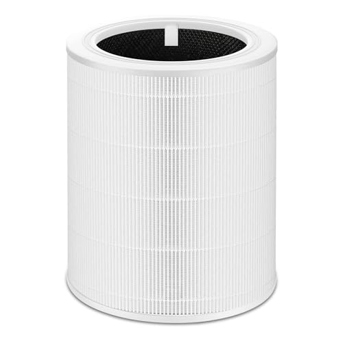 NXBHG Core 600S Replacement Filter For Levoit, H13 True HEPA Filter And Activated Carbon Filter, Part Number#Core 600S-Rf
