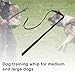 RENEWREVITAL Dog Training Whip, Dog Agitation Stick Flog Teaser Wand, Dog Target Stick Outdoor Playing, for Pulling, Chasing, Training, 20.87