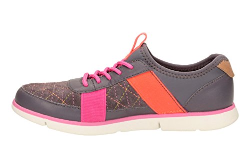 Image of Clarks Girl's Tri Mavis Black Boat Shoes - 5 Kids UK /India (21 EU)