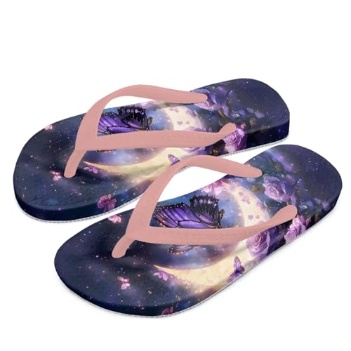 Kids Flip Flop Stylish Floral Print Summer Sandal for Girls with