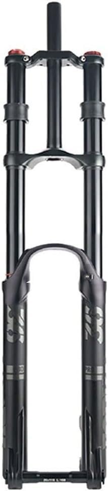 Fourche pneumatique VTT amortisseur double épaule 160mm pour éliminer les vibrations