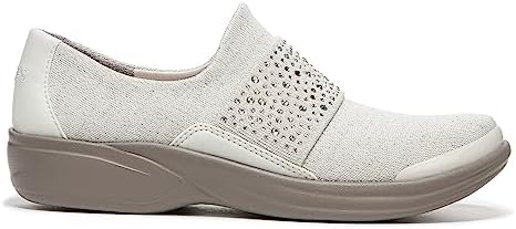 BZees Womens Pizazz Slip-On Eggnog Sparkle 6 M | Image 1