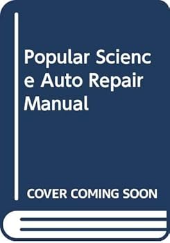 Hardcover Popular Science Auto Repair Manual Book