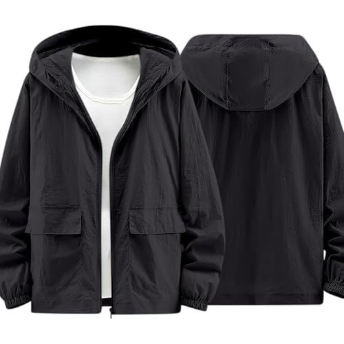 Fishing Shirts for Men UPF 50+ Rash Guard Cooling Hoodie Trendy Lightweight Sun Protection Long Sleeve Cooling Blouse3