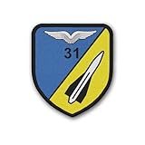 Copytec Patch FlaRakBtl 31 Bundeswehr Flugabwehr Timke Kaserne 76x65mm#44477