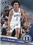 2023-24 Bowman University Chrome #18 Jared McCain Duke Blue Devils NCAA Basketball Base Trading Card