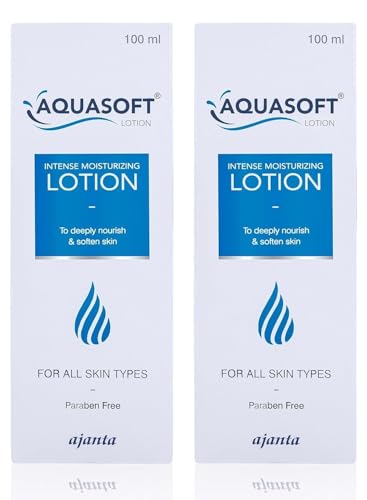 Image of AQUASOFT Lotion (100 ml) - Rich in Shea Butter, Glycerine & Squalane for Deep Hydration &Skin Barrier Protection - Intense Moisturizing Lotion for Dry, Sensitive Skin,Pack of 2