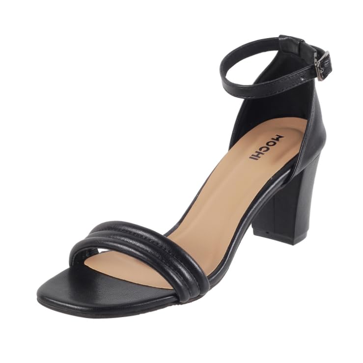 Image of Mochi Women Fashion Block Heel Sandal