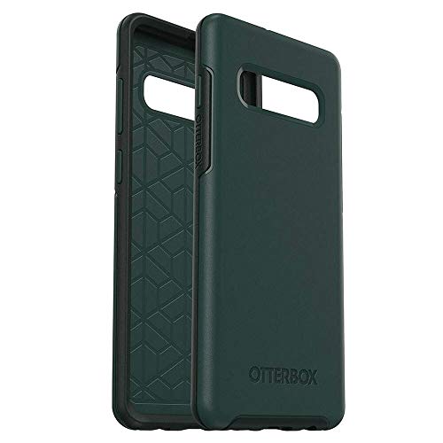 OtterBox Symmetry Series Case for Galaxy S10+ - Retail Packaging - Ivy Meadow (Trekking Green/Scarab)