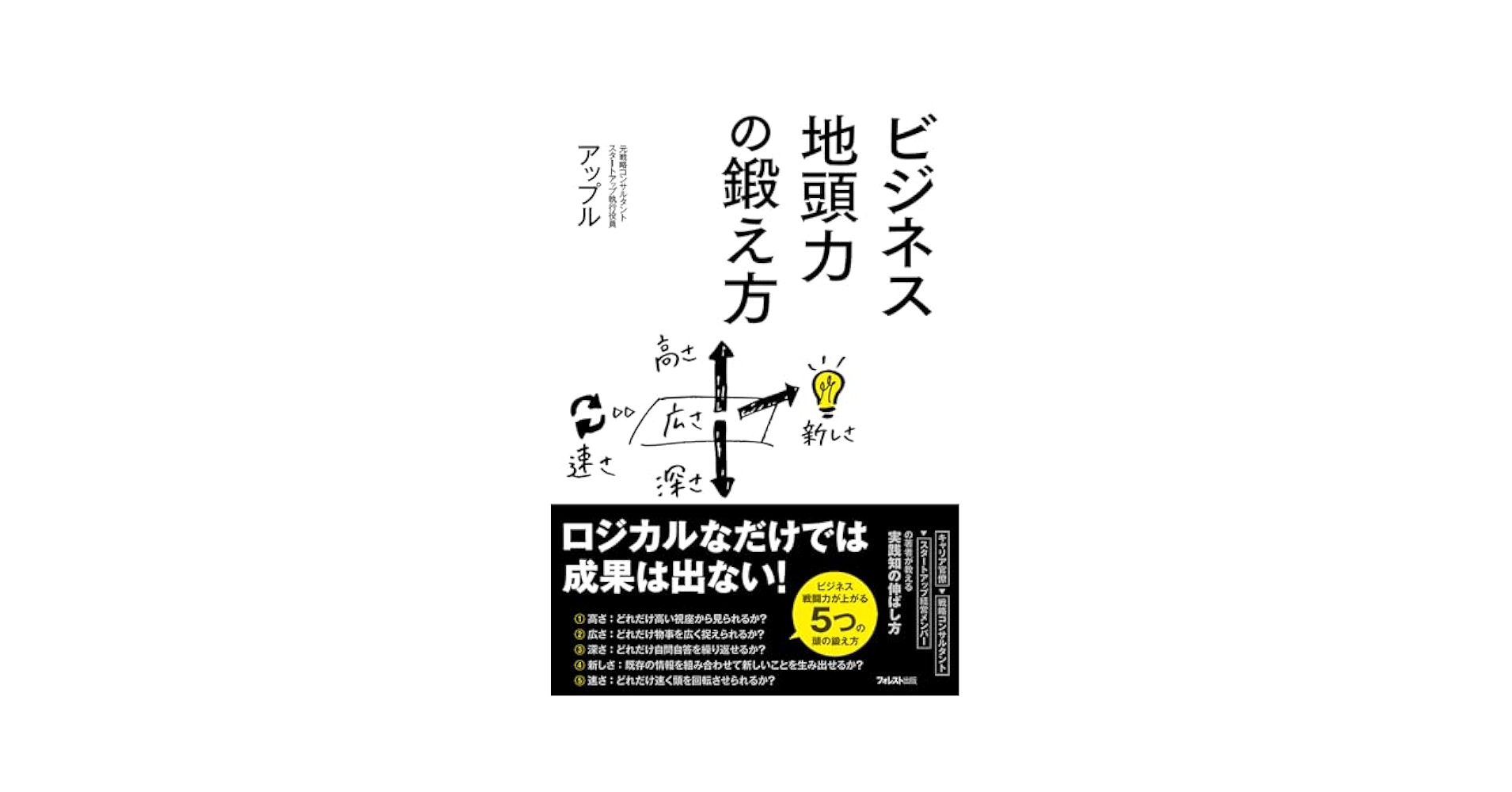 ビジネス地頭力の鍛え方 | アップル |本 | 通販 | Amazon