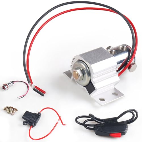 Dyno Racing Front Brake Line Lock Kit Stainless Steel Valve Assembly Heavy Duty Type Roll Control Thread Size 1/8NPT Universal Compatible with Brakes Drag Race Hill Holder (Silver)