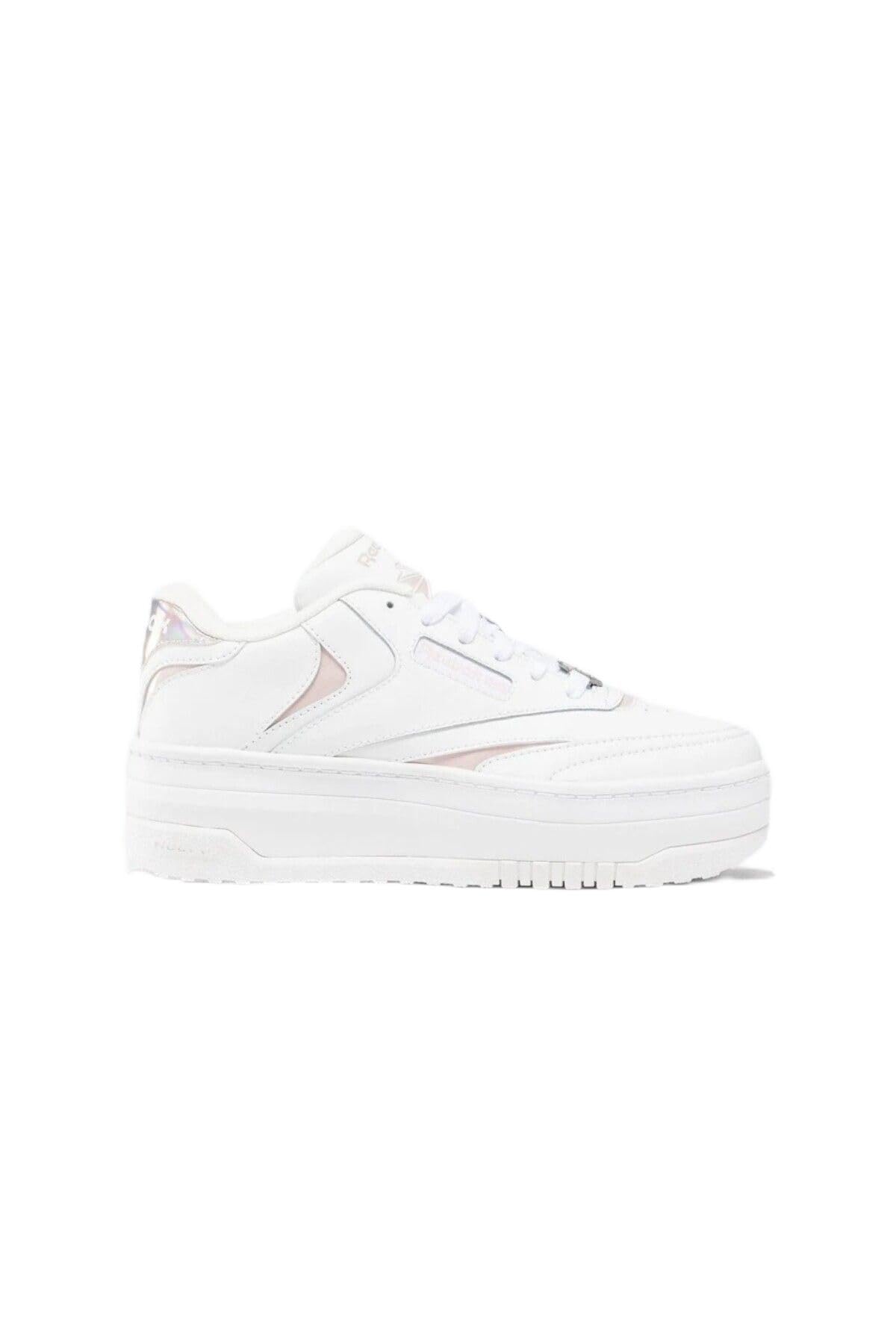 Reebok Female Junior Club C Extra FTWWHT/FTWWHT/ASHLIL 4.5