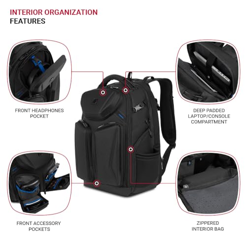 Mochila SwissGear Gamer Elite para Laptop 17" miniatura 4