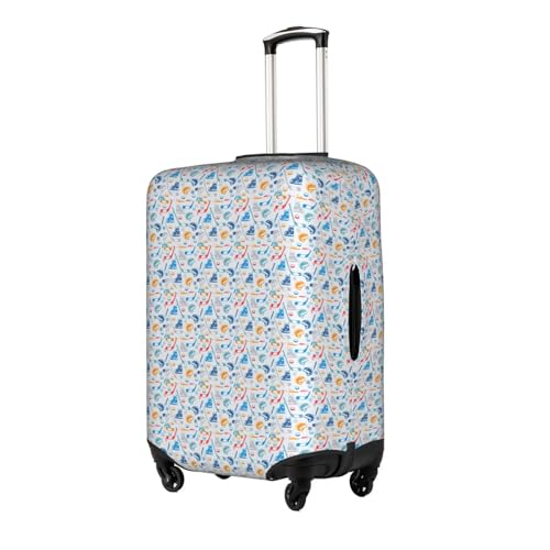 Housse de protection universelle imperméable pour bagage L blanc - 3