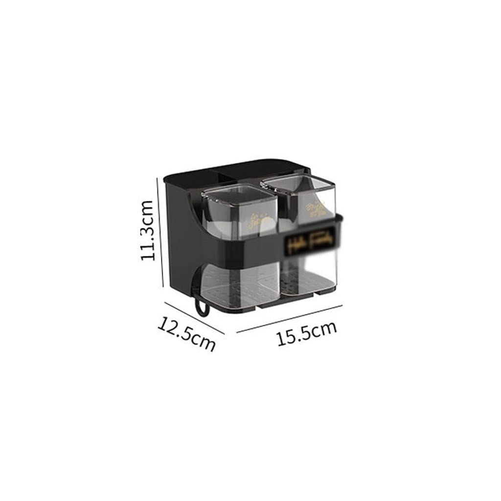 Estante para Cepillos de Dientes Punch graffio con spazzolino con spazzolino con la Tazza di spazzolatura a Parete Bagno Multifunzionale Montato(A,M)