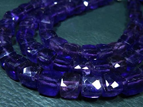 Améthyste africaine LKBEADS cubes 8mm pour créer vos bijoux d'été personnalisés