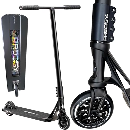 Blunt Prodigy X One Complete Trottinette de Freestyle H=90cm Street I Enfants I Adolescents I Adultes I Trick I Trottinette I Roller I Légère Noire