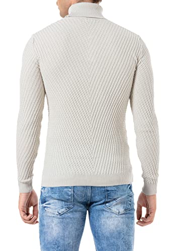 Redbridge Maglia a collo Alto da Uomo Dolcevita