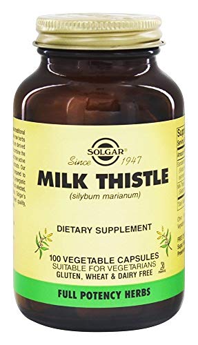 Solgar - Full Potency Milk Thistle, 100 Vegetable Capsules