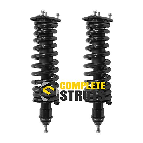 COMPLETESTRUTS - Rear Quick Complete Strut Assemblies with Coil Springs Replacement for 1999-2001 Mercedes ML430 - Set of 2