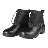 TuffRider Children's Winter Trotter Waterproof paddock boot-Black-5