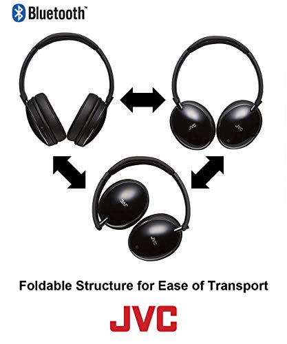 Jvc Wireless Noise Canceling Over Ear Headphones, Bluetooth, Instant Paring With Nfc Technology - Has90Bnb, Black, One Size #TOP3