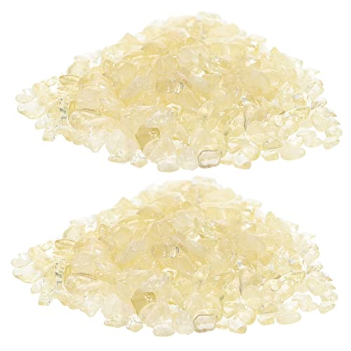 Zerodeko Decorative Crystal Stones for Aquariums of Irregular Natural Gravel for Freshwater Saltwater Fish Tanks Garden Rocks and Plant Fillers