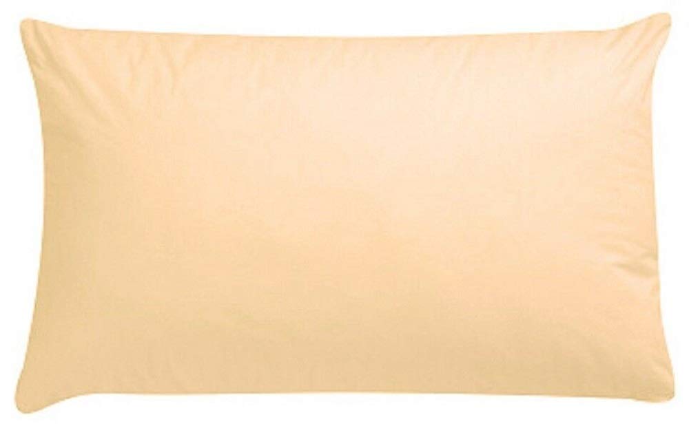 Extra Large Luxury Peach Pair Pillowcase, 22 inch x 31 inch, To Fit Large Pillow