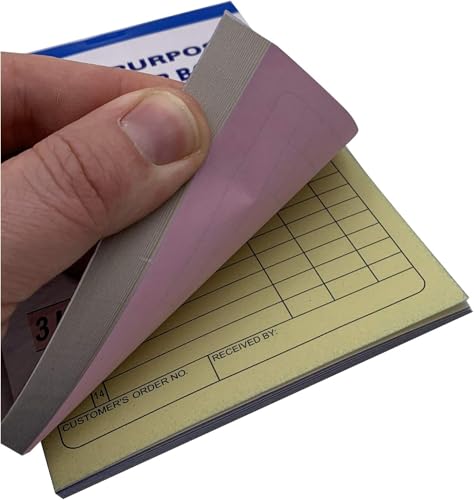 Carnet de commandes pour écrire vos reçus sans papier carbone - 4