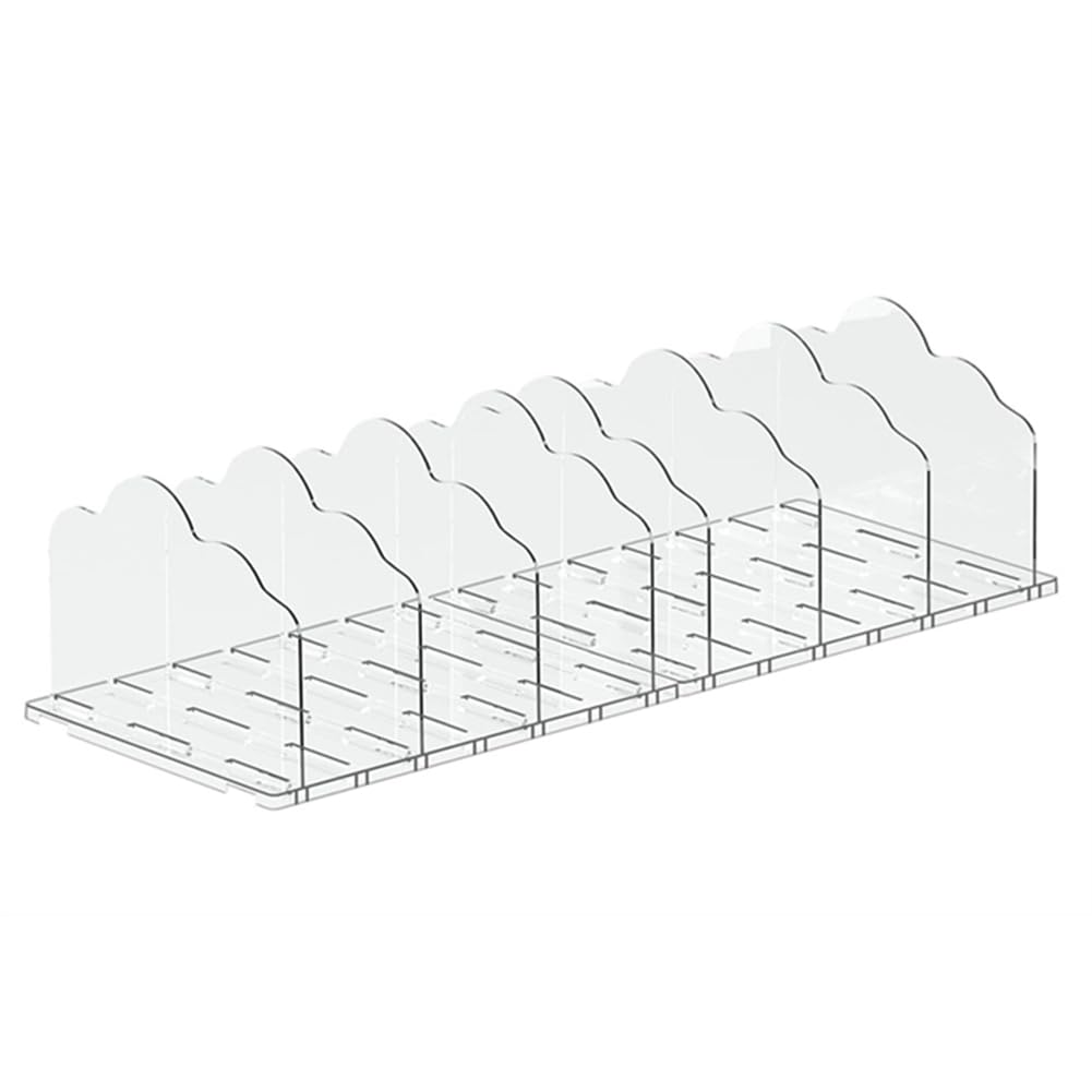 CTRLZS Purse Organizer for Closet, Adjustable Shelf Divider for Closet, Clear Bag Storage Organizer, for Bedroom